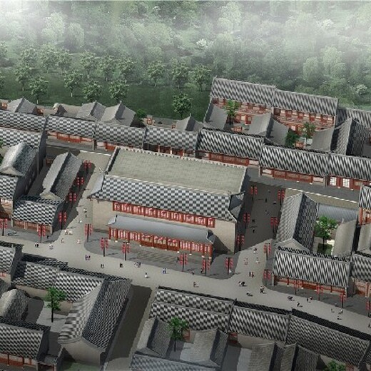 陕西古城设计施工方案