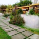 重庆室外水喷雾造景图