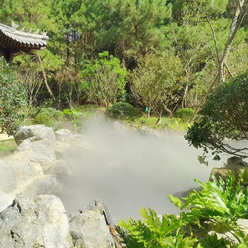 園林景觀霧噴戶外降溫,系統(tǒng)廠家