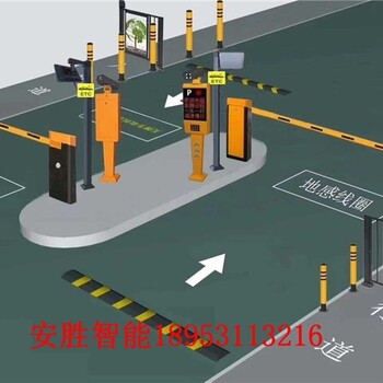 济宁曲阜市停车场车牌识别系统,小区自动道闸