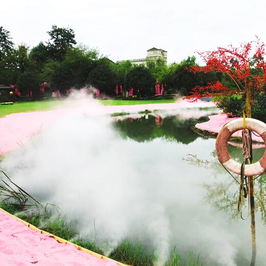 重庆园林水喷雾造景,（雾喷厂家，水雾环保）