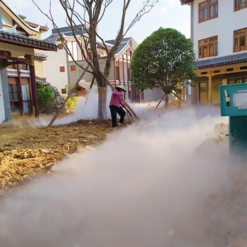 雾喷造景设备公司,水景