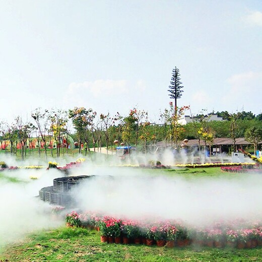重庆公园水喷雾系统,（雾喷厂家，水雾环保）