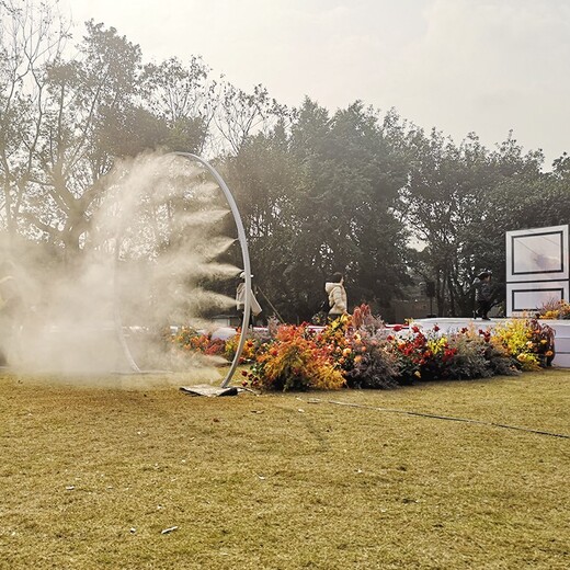 重庆人工湖水雾系统雾喷公司（水雾环保）