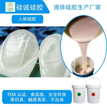 人體硅膠手指指紋硅膠RX-E620