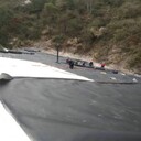 糧庫地面用防潮HDPE膜，密度聚乙烯黑膜，1mm厚度