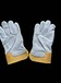 电焊工用手套,黄胶袖半皮电焊耐磨工作手套