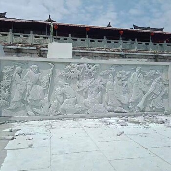 賀州專注浮雕墻造型,扁牌刻字雕花,校園浮雕墻