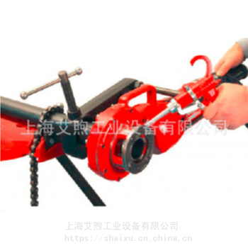 美國REED電動(dòng)手提套絲機手持電動(dòng)套絲機1/8-2英寸不銹鋼管絞牙套絲機