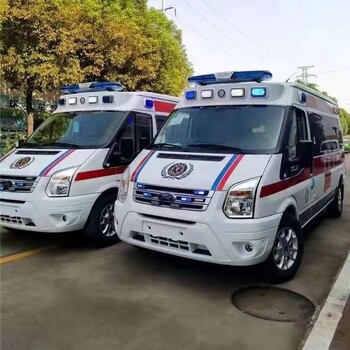 郑州跨省120救护车-长途转院出院用车-可24小时预约