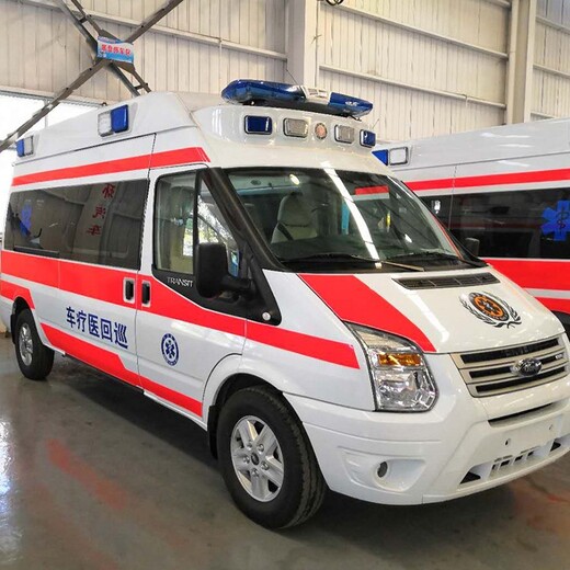北京华信医院救护车正规出租公司-救护车转院转运回家