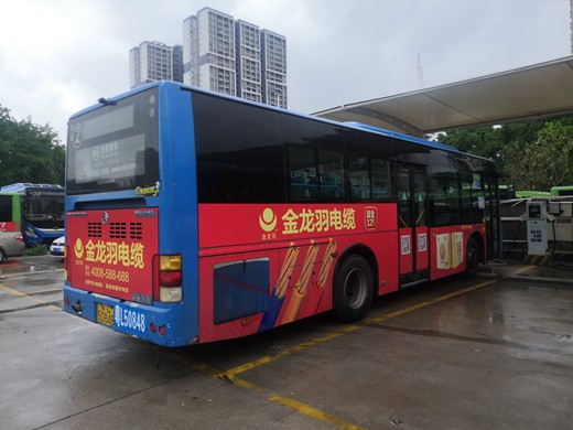惠州巴士车身广告报价及图片,惠州公交车广告