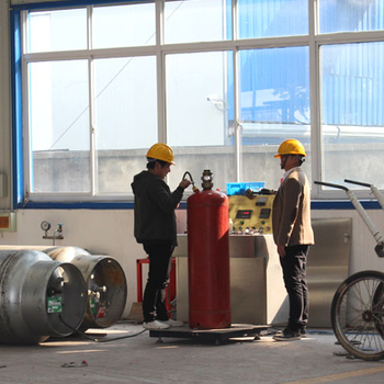 廣州市消防氣瓶定期檢測七氟丙烷鋼瓶漏氣維修