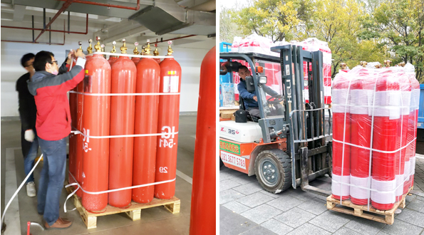 深圳档案室管网二氧化碳钢瓶检测充装价格