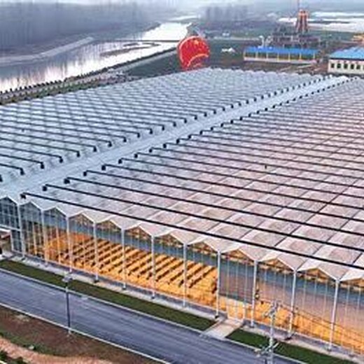 潜江玻璃温室建造温室骨架厂实体工厂