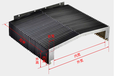 风琴式防护罩定制机床配件三防布导轨防尘罩