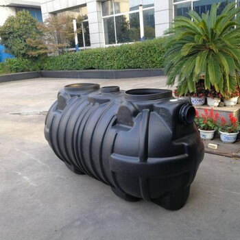 大丰PE化粪池农村厕所改造1立方塑料化粪桶三格整体成型