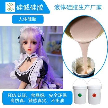 仿真人體硅膠食品級液態(tài)硅膠