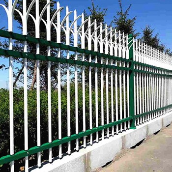 九江铸铁家庭围墙铁护栏九江围墙铁方管护栏学校锌钢围墙护栏