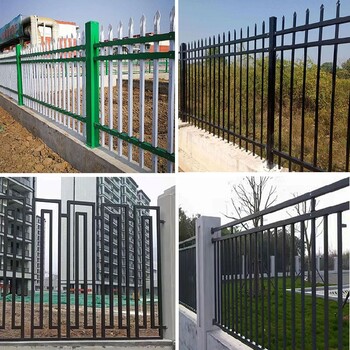 安阳围墙护栏厂工农厂区围墙护栏生产围墙锌钢护栏厂