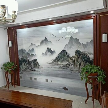 雙鴨山墻面裝修背景墻