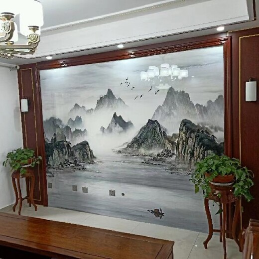 荆州金属膜背景墙