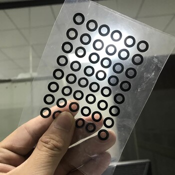 圓片玻璃鏡頭玻璃激光切割玻璃激光切割健鴻出售玻璃膜切割片