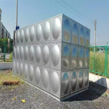 黑龙江伊春大型拼接式不锈钢水箱安装