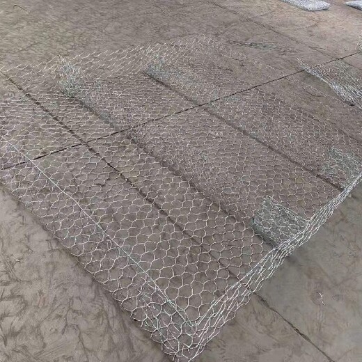 护堤机器圈边格宾网石笼多少钱一平米,格宾石笼网