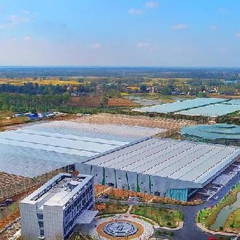 石家莊花卉玻璃智能大棚建造施工