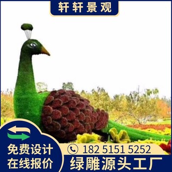 景洪花藝雕塑植物墻