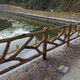 驛手工水泥仿木欄桿圖