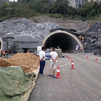 花垣縣水泥塑石假山GRC造型