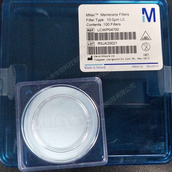LCWP04700密理博MilliporeMitex表面濾膜疏水性PTFE過濾膜10um