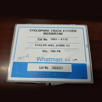 WhatmanCyclopore聚碳酸酯膜徑跡蝕刻膜全透明濾膜7091-4710