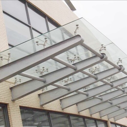 惠州钢结构雨棚加固安装工程