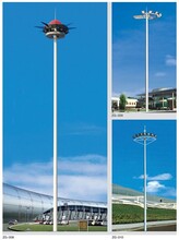 四川升降式高桿燈,10米高桿燈圖片
