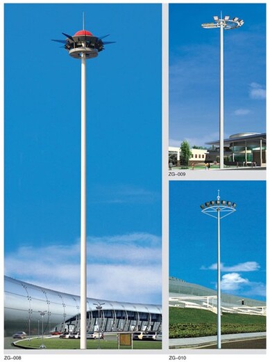成都球场高杆灯,15米高杆灯,定制