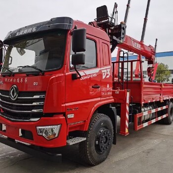 東風(fēng)153后八輪隨車吊隨車吊12噸短軸距后八輪12噸隨車吊