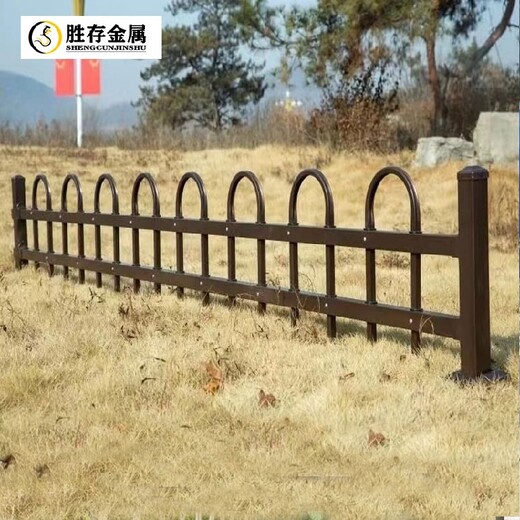 郑州城市草坪护栏园林草坪护栏pvc草坪护栏