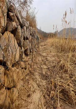 四川边坡格宾石笼挡土墙,双绞格网