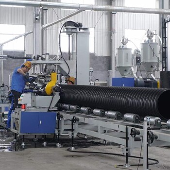 宁夏生产HDPE钢带增强螺旋波纹管厂家