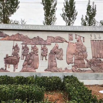 韵特雕塑校园文化浮雕,河北历史名人浮雕校园浮雕文化墙