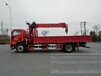 新疆哈密工厂专用重汽豪曼6.3吨随车吊