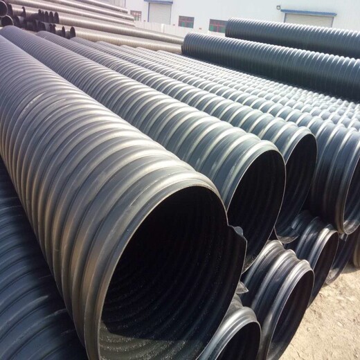 钢带管批发厂-阿拉善盟生产钢带增强波纹管