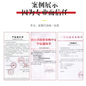 南京IT设备标书代写制作个人团队