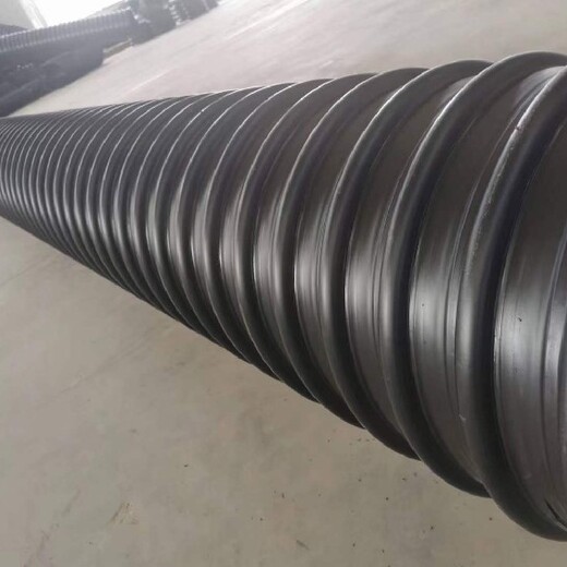 青海供应HDPE钢带增强螺旋波纹管报价