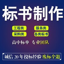 永康市代写标书价格费用制作周期表,系统维护标书制作图片