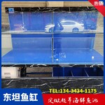 惠城桥东玻璃海鲜缸循环水布置图虾蟹类玻璃鱼池