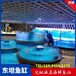 惠城横沥玻璃海鲜缸循环水布置图海鲜市场玻璃鱼池